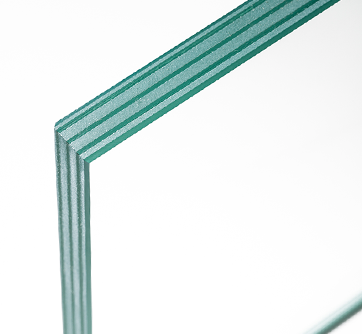 Laminated flame retardant glass